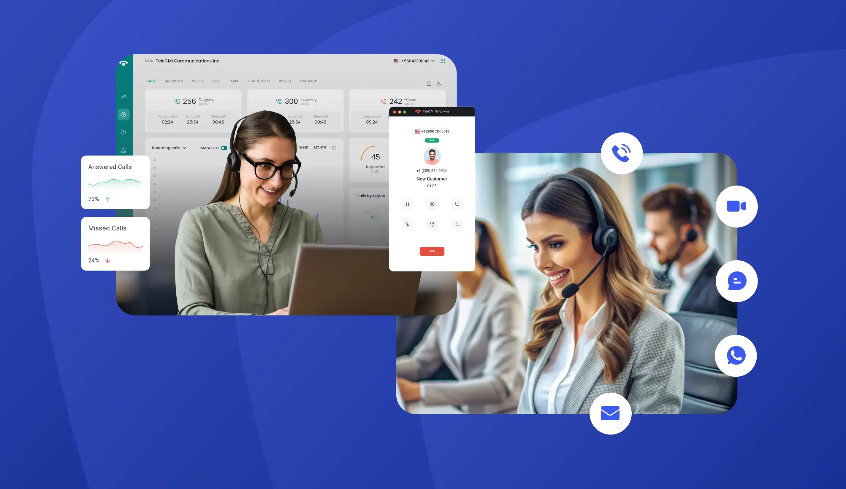 The Differences Between Business Phone System and Contact Center